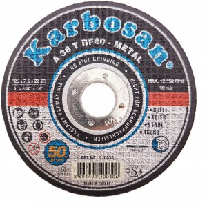 Karbosan 125.2,5.22 metal kesme