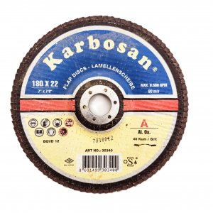Karbosan 180.22 flap disk