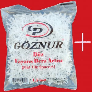 Göznur 1.5mm kafel krestik 500 ştuk