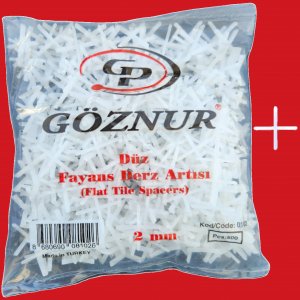 Göznur 2mm kafel krestik 500 ştuk