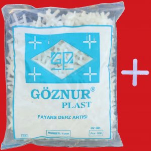Göznur 4mm kafel krestik 500 ştuk