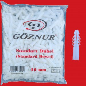 Göznur 10mm dubel 500 ştuk