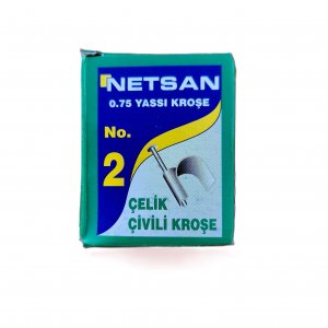 Netsan kabel üçin 2lik skob