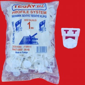 Tesay krestik zazim 1mm 200 ştuk