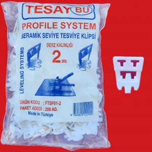 Tesay krestik zazim 2mm 200 ştuk